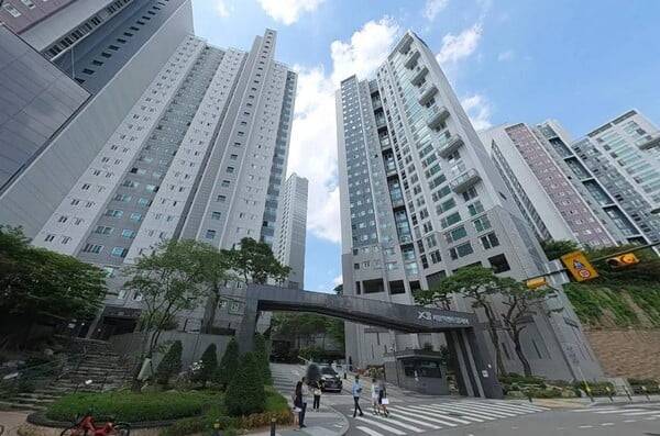 서울역센트럴자이 전경. GS건설 제공