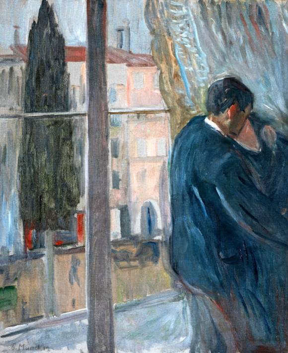 키스(The Kiss), 1892, Oil on Canvas, 72 x 59.3㎝, European Collector.