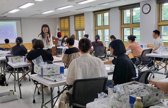 실험실·기자재 안전 활용 직무연수 [제주도교육청 제공. 재판매 및 DB 금지]