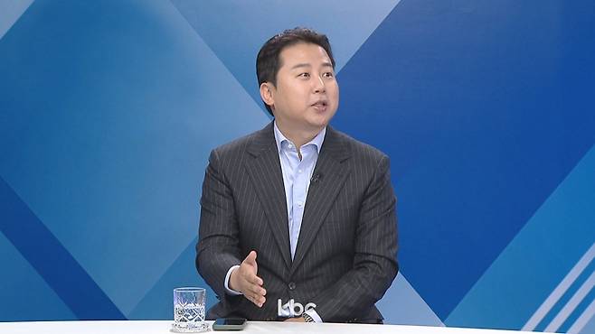 ▲ 24일 KBC '여의도초대석'에 출연한 장예찬 전 국민의힘 최고위원 