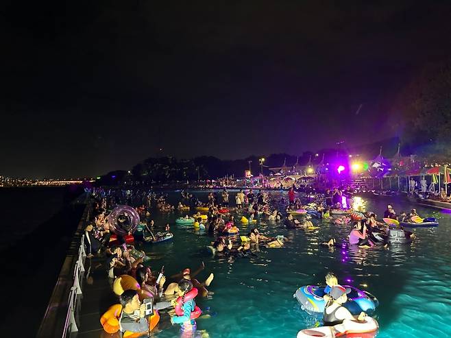 난지공원 난지물놀이장에서 열리는 '한강뮤직퐁당' /사진제공=서울시