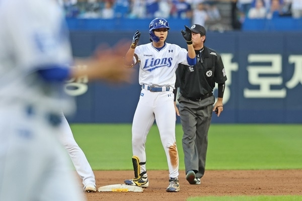 삼성 김현준. 사진=삼성 라이온즈 제공