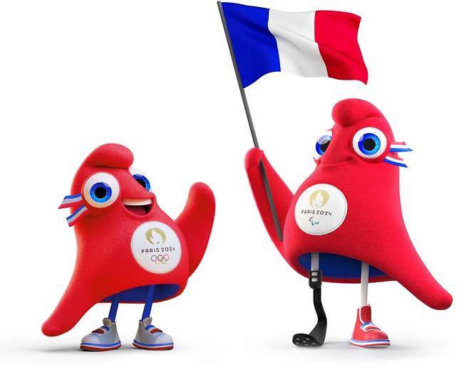 파리 올림픽 공식 마스코트 프리주