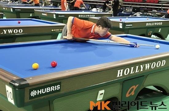 제1회 아르크투루스배 전국시니어당구대회 모습.