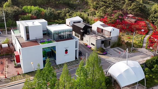 논산의 '김홍신 문학관' 모습 [김홍신 문학관 제공]