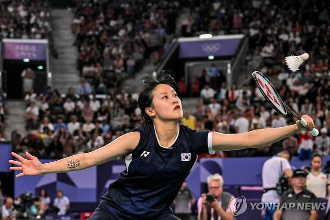 서승재의 혼합복식 파트너인 채유정 [AFP=연합뉴스]