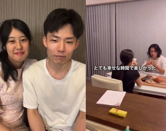 왼쪽은 세이라와 소이왕자 부부의 모습. 오른쪽은 세이라와 남자친구. (일본인 요리사 'Soy王子' SNS 갈무리)