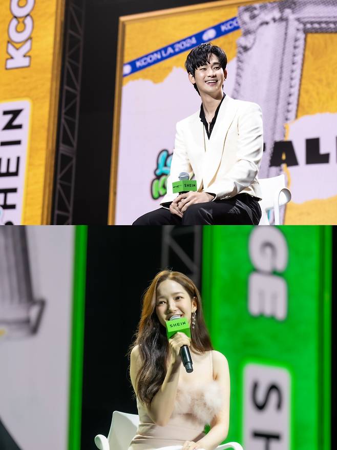 김수현·박민영 'KCON LA 2024' 참석..북미팬 폭발적 반응