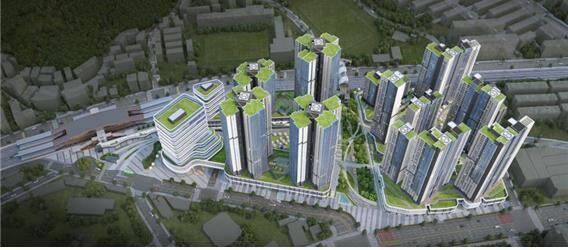 온수역 역세권 활성화 사업 신축공사 조감도. /서울시 제공