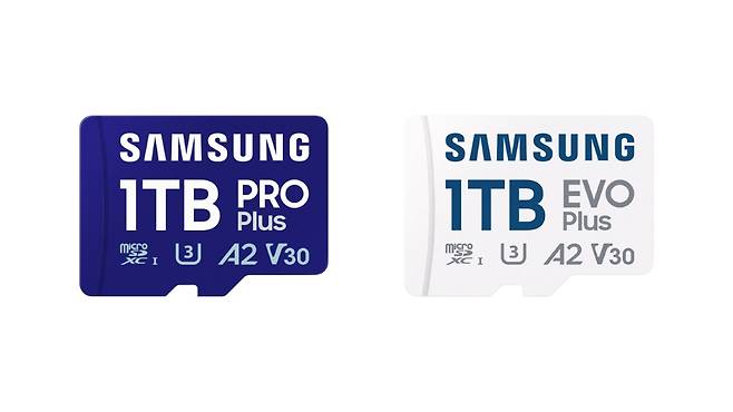 Samsung Electronics 1 terabyte microSD storage cards (Samsung Electronics)