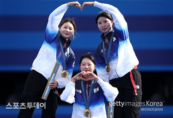 여자 양궁 대표팀 / 사진=Gettyimages 제공