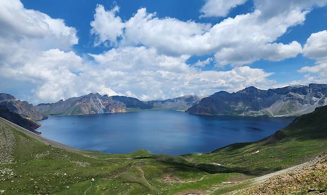 백두산 천지 [함영훈 기자]