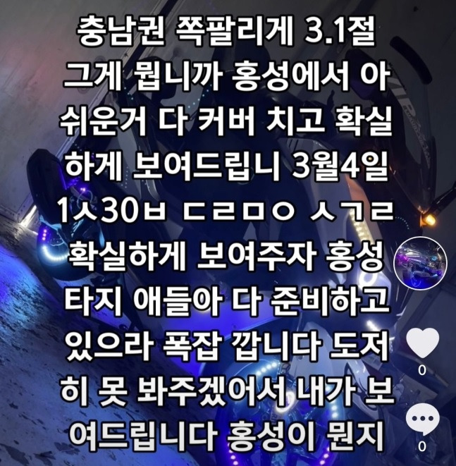 [충남경찰청 제공]