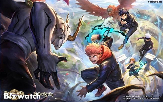 '서머너즈 워'와 '주술회전'과의 컬래버레이션 이미지/사진=컴투스 제공