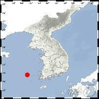 4일 0시 27분 10초 전남 신안군 흑산도 서쪽 71㎞ 해역에서 규모 2.7의 지진이 발생했다. (출처: 기상청)