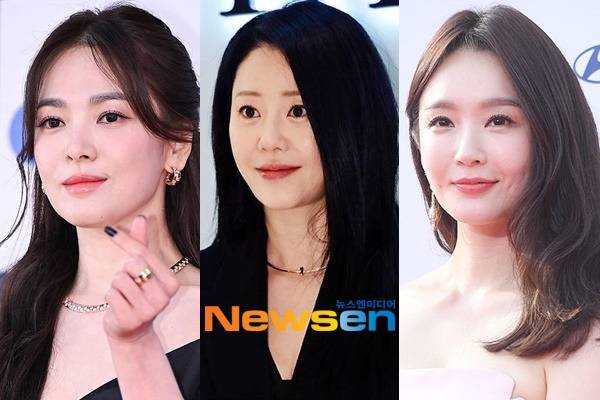 왼쪽부터 송혜교 고현정 강민경/뉴스엔DB
