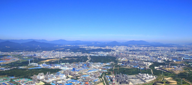 울산석유화학단지 전경. 사진제공=울산시