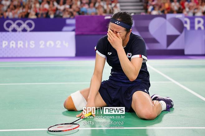 ▲ 안세영은 1승만 따내면 개인 두 번째 올림픿에서 금메달을 목에 건다.