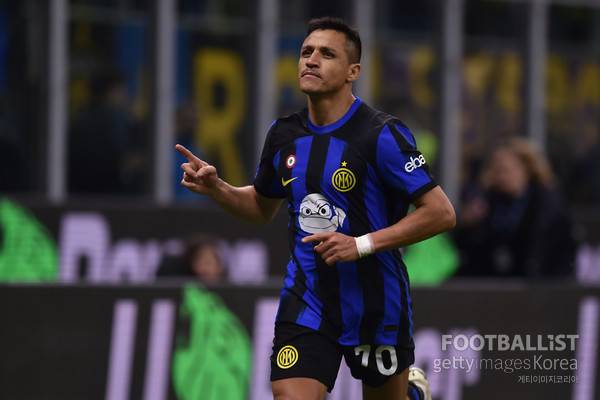 알렉시스 산체스(당시 인테르밀란). 게티이미지코리아