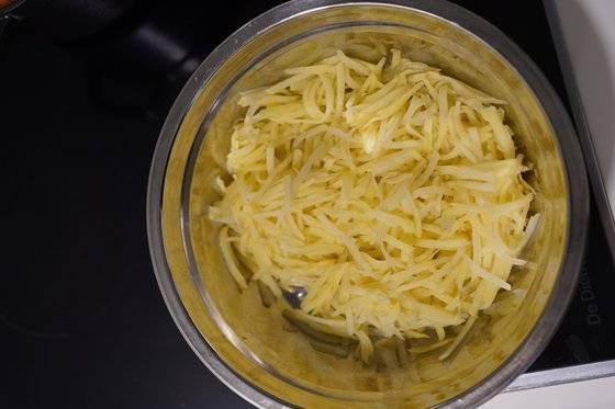 감자채전. 사진 홍여림