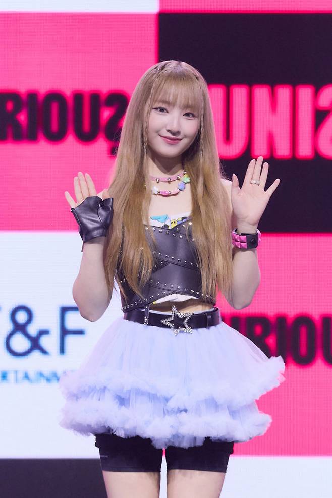 [서울=뉴시스] 유니스 방윤하. (사진=F&F엔터테인먼트 제공) 2024.08.06. photo@newsis.com *재판매 및 DB 금지