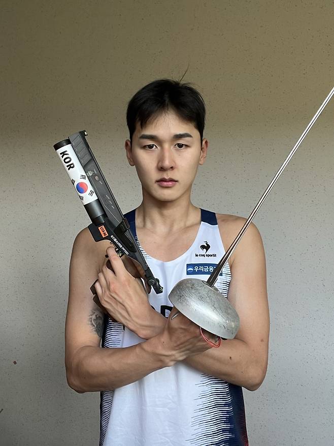 2024 파리올림픽 근대5종 남자부 금메달에 도전하는 전웅태.
