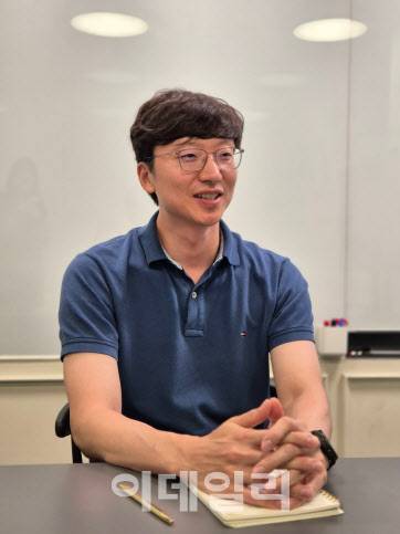 김재승 모빌테크 대표가 서울 드림플러스 강남에서 이데일리와 인터뷰하고 있다. [사진=박소영 기자]