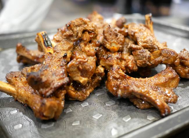 서울 다동 장안문의 돼지등갈비