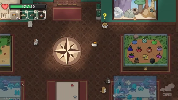 - 수집한 아이템을 전시할 수 있는 박물관&nbsp;