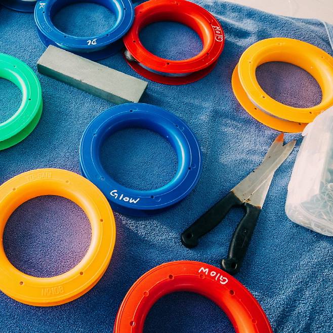 몰디비안 낚시에 쓰이는 낚싯줄