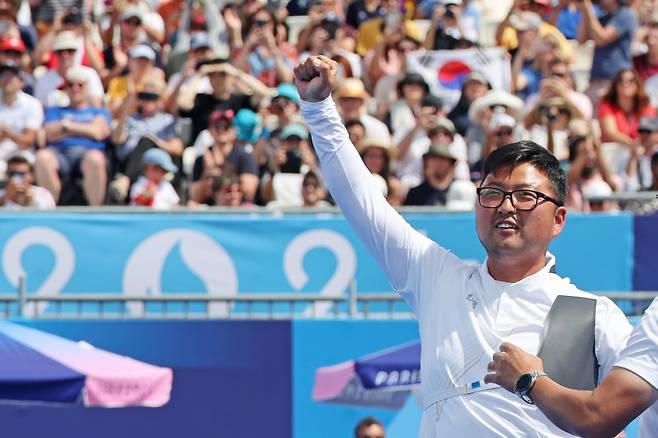 대한민국 양궁 국가대표 김우진.  /사진=연합뉴스