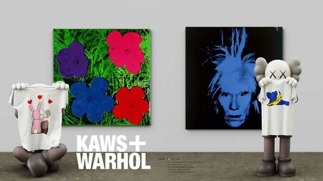 카우스와 앤디 워홀의 예술 세계를 만나볼 수 있는 ‘카우스·앤디 워홀’ UT 컬렉션. 유니클로