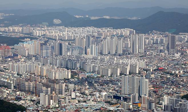 대구 도심 아파트 전경. /뉴스1