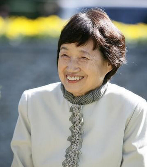 소설가 박완서(2007년)