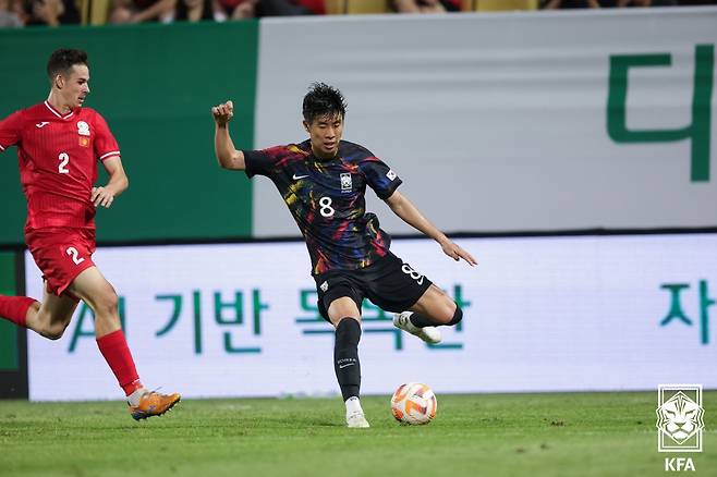 히버니언으로 임대 이적한 권혁규.. (대한축구협회 제공) 2023.9.9/뉴스1