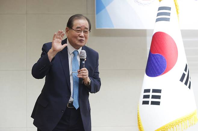 이종찬 광복회장. 연합뉴스