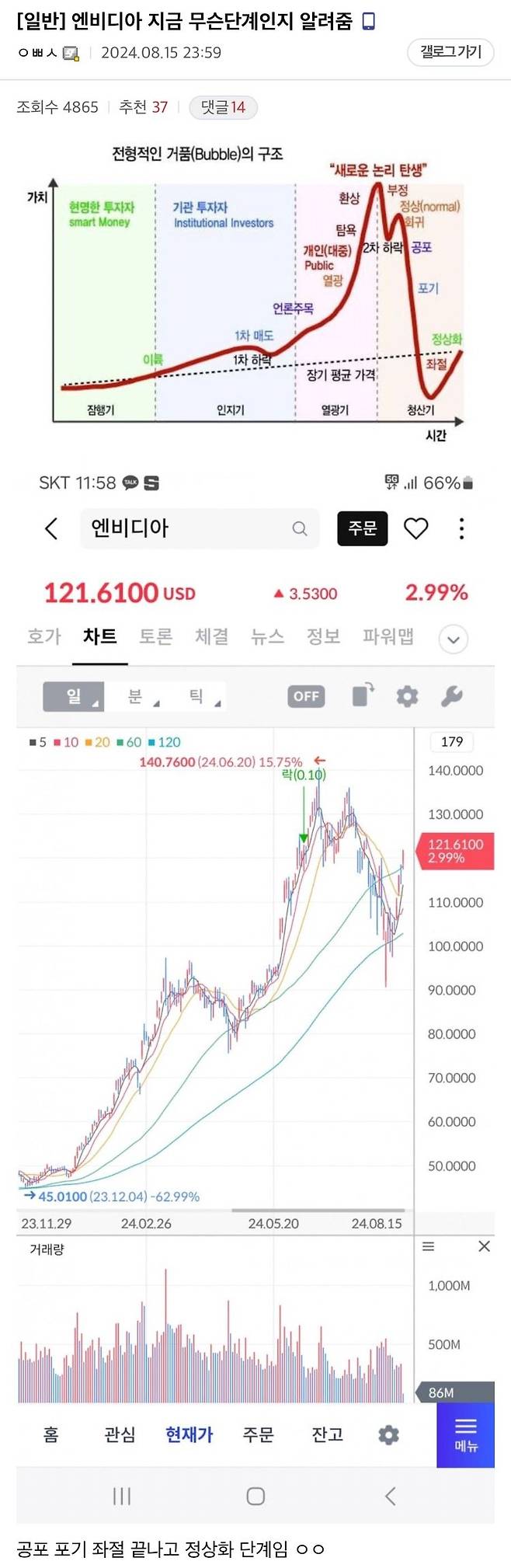 미국주식 급등날 환희의 미국주식갤러리