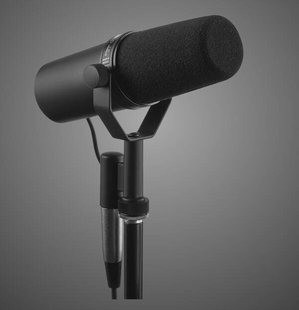 슈어 SM7B [사진=슈어 홈페이지]