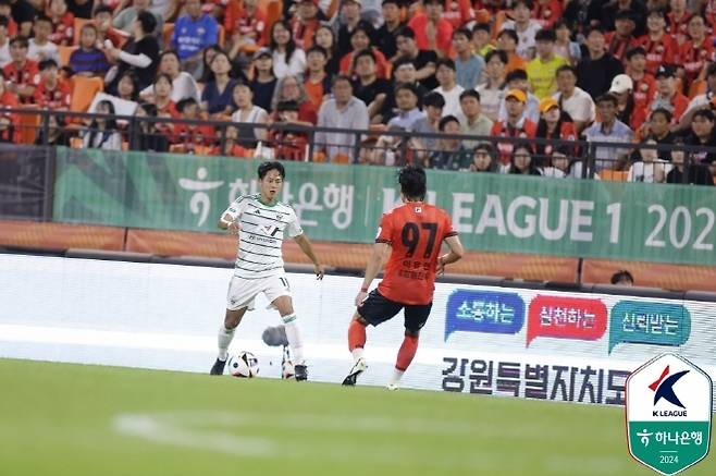 수원 FC를 떠나 전북 현대로 향한 이승우. 사진=한국프로축구연맹