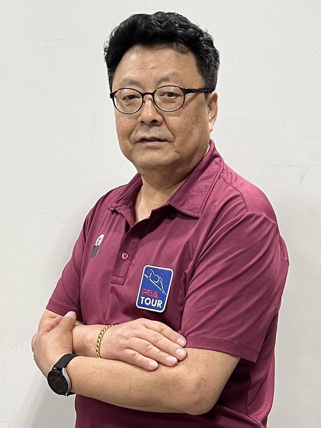 프로당구 PBA 최고령 선수 김무순. 사진=PBA 사무국