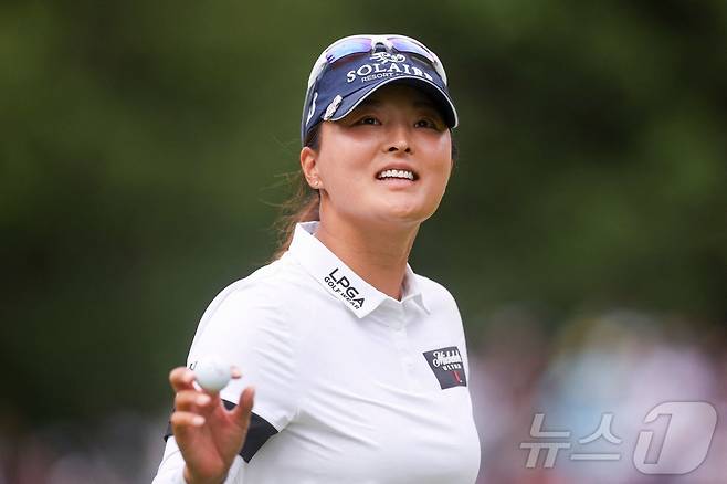 LPGA 투어 스코틀랜드 여자오픈 공동 6위에 오른 고진영 ⓒ AFP=뉴스1