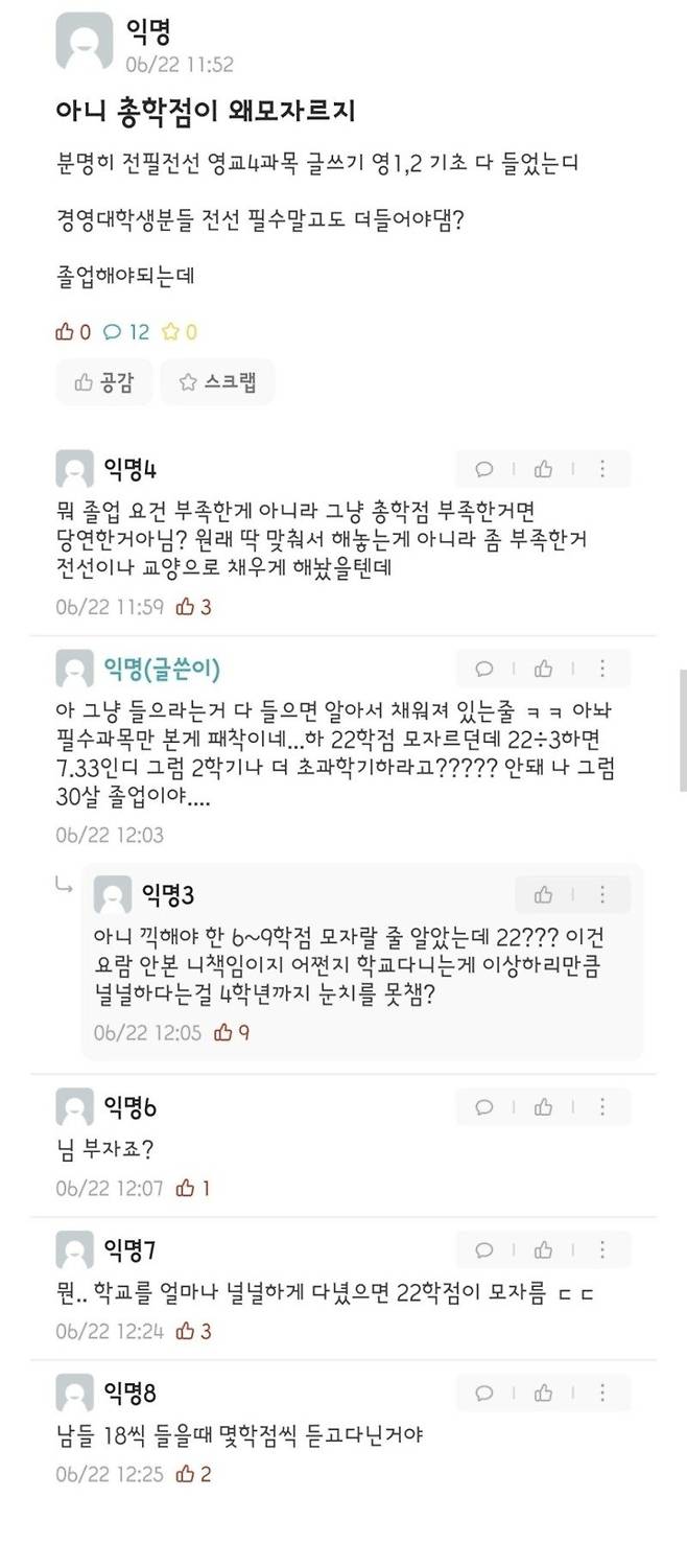 1.jpg 졸업해야되는데 학점이 모자람