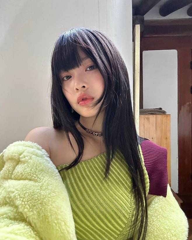 뉴진스 하니. SNS 캡처