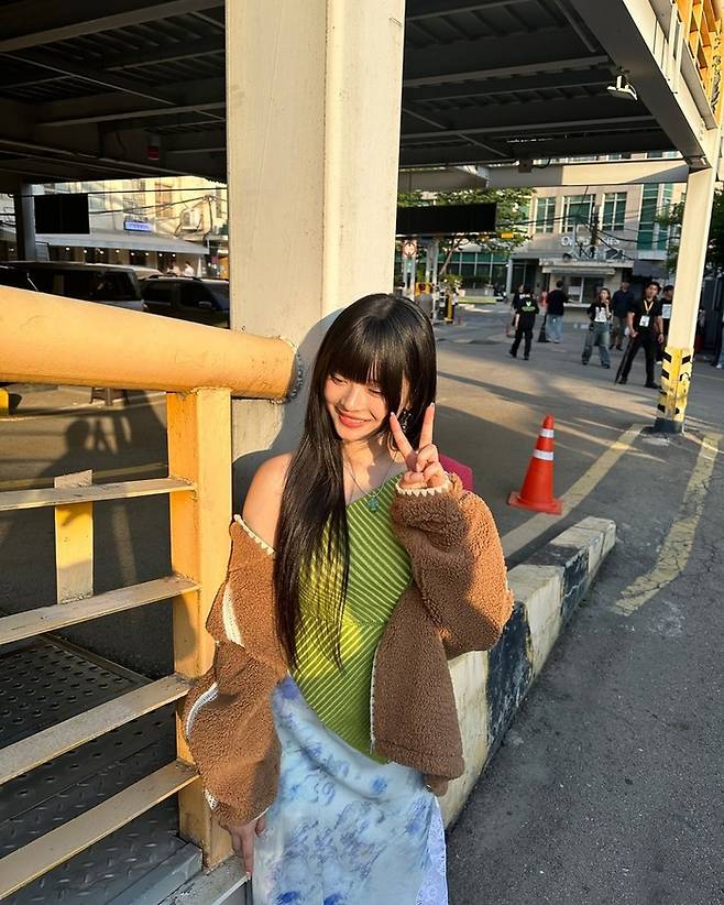 뉴진스 하니. SNS 캡처