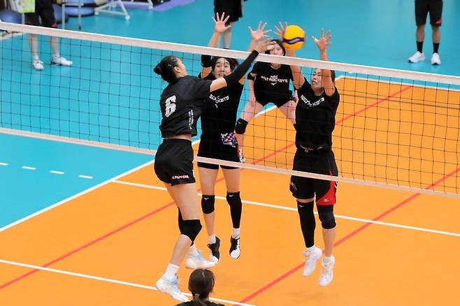 공격하는 장위. 제공 | 페퍼저축은행