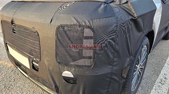 사진 : 현대차 팰리세이드 풀체인지 테스트카 (출처=Shorts Car)