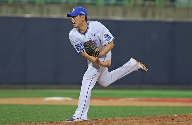 삼성 김재윤. 삼성 라이온즈 제공