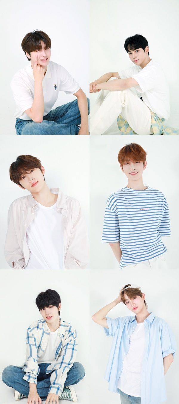 드리핀 차준호, 황윤성, 김민서, 주창욱, 김동윤, 이협 / 사진=울림엔터테인먼트 제공