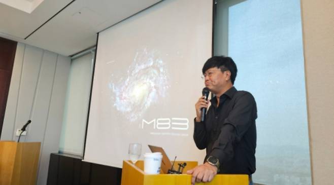 사진은 정성진 M83 대표. /사진=M83