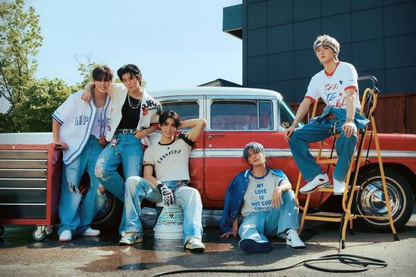 SF9 주호, 휘영, 유태양, 인성, 찬희 / 사진=FNC엔터테인먼트 제공